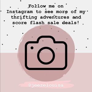 Follow me on Instagram!